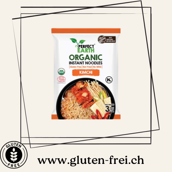 Organic Instant Kimchi Noodles from Perfect Earth